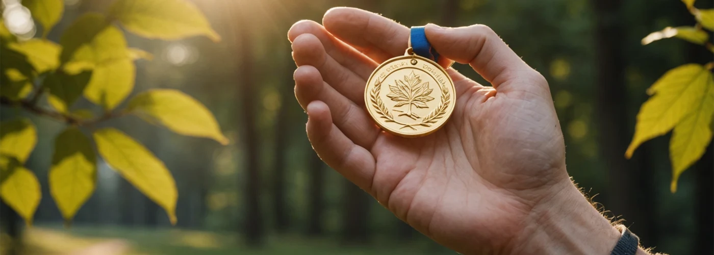 La Beauté et les bienfaits d'une médaille en or